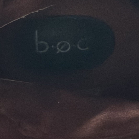 BOC Born Concept Black suede leather Ankle Boots with Tassel Booties Sz 9.5 - Picture 8 of 15